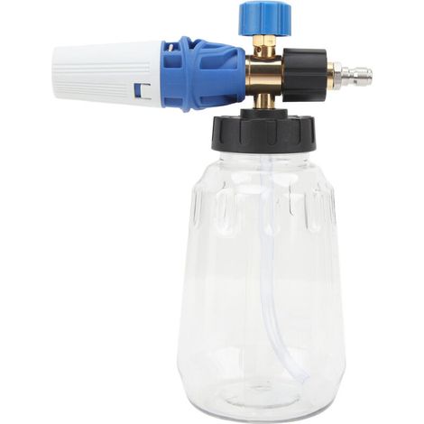 SJLERST Nettoyeur haute-pression Pulvérisateur de mousse pour lavage de voiture, 1/4 pouces, connexion rapide, canon à mousse haute pression 4000PSI (1/4)