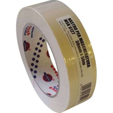 NASTRO CARTA MSK 6127 TB EUROCEL - MM 30 ML 50 - 60 pezzi