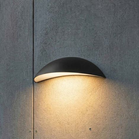 [GEBRAUCHT] B-Ware Lindby Außenwandleuchte Gartenleuchte Zerino LED Wandleuchte schwarz 34,5cm IP54 (1/2)