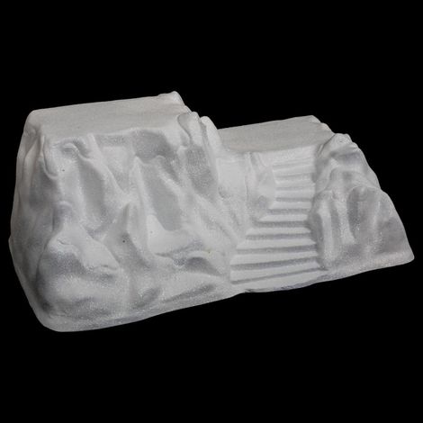 Accessoire pour village de noël base montagne avec escalier L54 cm - Feeric Christmas (1/3)