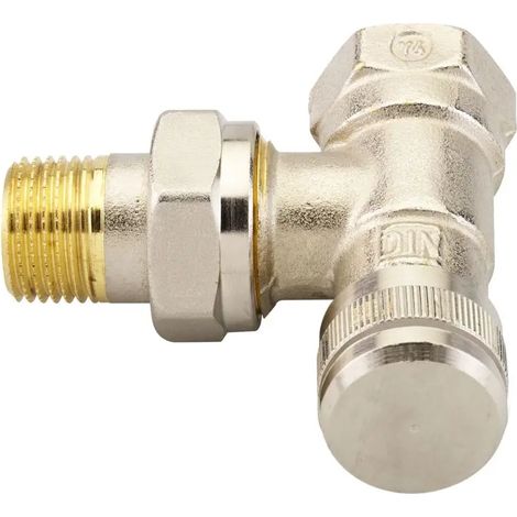 Danfoss Válvula de retención RLV 15 R 1/2, Angular, niquelado, 003L0143