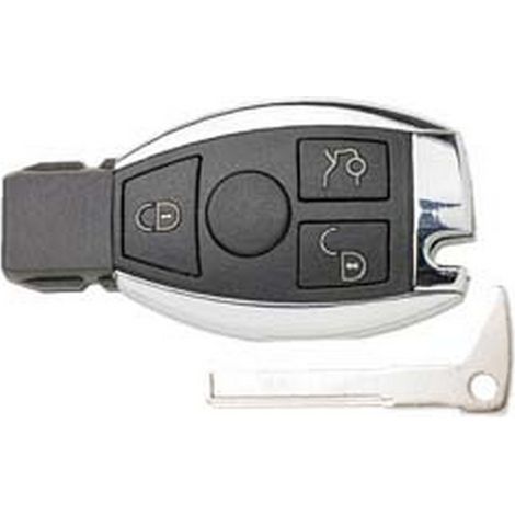 1PZ SILCA RADIOCOMANDO AUTO CON TRANSPONDER HU106S23 MERCEDES - HU106S23 - 3 bottoni