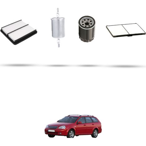 Kit tagliando 4 filtri compatibile con Chevrolet Nubira II 1.8 16v 90kw dal 2003 (1/5)