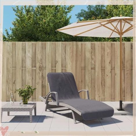 Serviette de plage - VINGVO - 362674 - 75x200 cm - 400 GSM - Anthracite (1/5)