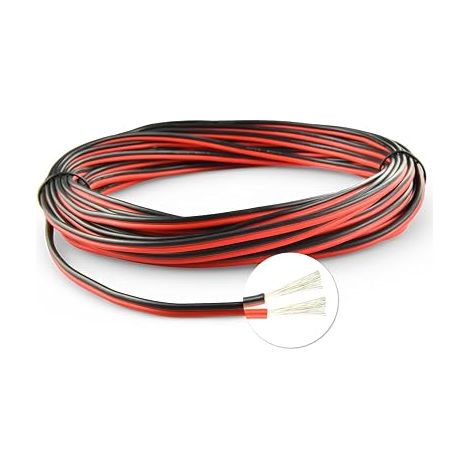 18AWG Silicone Cable 0.75mm² 2 Core 10m (1/5)