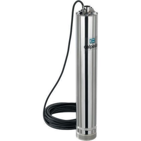 Calpeda – Pompe immergée 5" MPS303 0,45 kW – Débit 4,5 m3/h – Triphasée 380V – Acier inoxydable pour immersion jusqu'à 20m