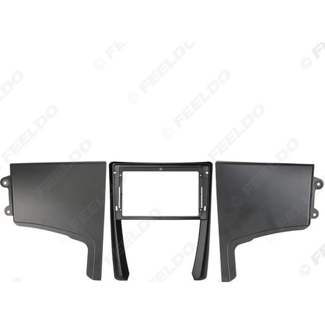 Compatible avec le tableau de bord modifié des Porsche Cayman (2005-2011), cadre de navigation grand écran Android, cadre de haut-parleur, écran 9 pouces