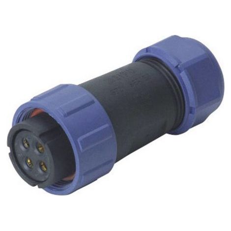 Connecteur de câble femelle, droit 5B pôles 5/30 A 500 V/AC IP68 Weipu SP2110 / S 5B II D24296 (1/3)