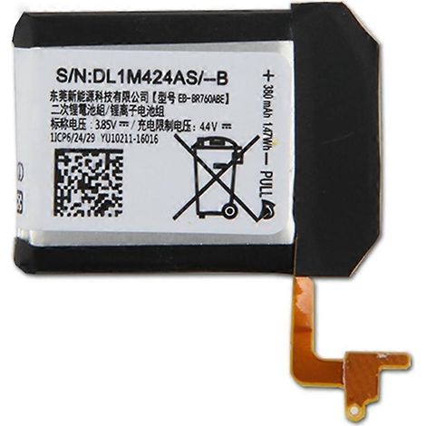 Batterie Li-ion rechargeable 3,85 V 380 mAh pour Samsung Gear S3 Frontier/S3 Classic (Code : (1/3)
