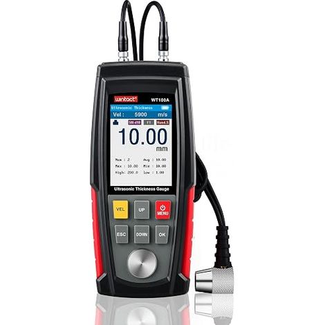 Digital Ultrasonic Thickness Gauge, Measuring Range 1-300mm (1/5)