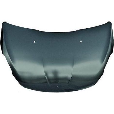 Capot moteur avant à peindre avec trous pour gicleurs carrés Peugeot 208 de 2012-2019