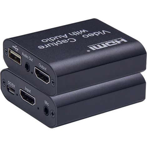 Carte d'enregistrement vidéo avec sortie boucle HDMI USB 2.0, enregistreur de jeu et audio (1/5)