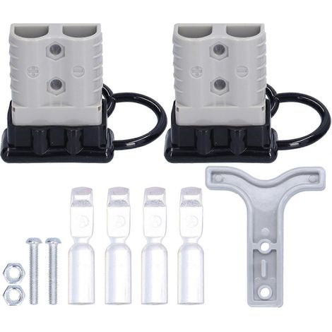 Stromanschluss 120 A 600 V, robust, leicht, stabil, Schnellanschluss, Schnellkupplung für Batterie