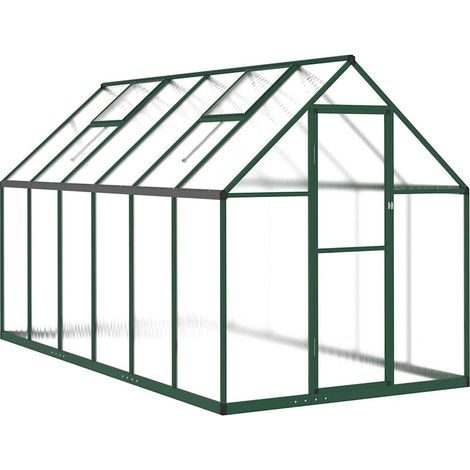 Maison Exclusive - Telaio Serra con Base Verde 334x169x195 cm in Alluminio