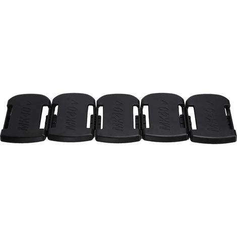 5 supports de fixation ABS pour batteries Li-ion 40V Makita - rangement sécurisé et pratique (1/5)