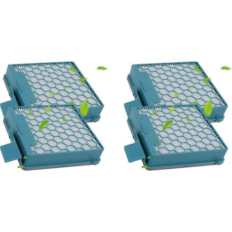 4er-Pack HEPA-Filter für den Miele Boost CX1 Active Staubsauger, Hygiene Airclean Filter 11639240, kompatibel mit den Modellen SF-HY 60 und SF-HA 60. (1/5)