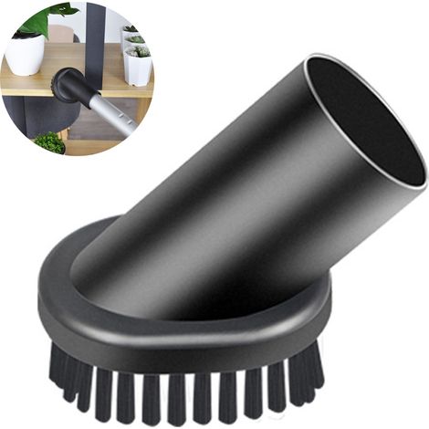 Brosse à poussière de 35 mm pour aspirateur, embout compatible avec les meubles et les brosses à poils elliptiques. (1/4)