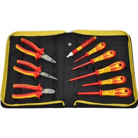 Kit de 9 pinces et tournevis PZ