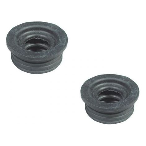 MORSETTO IN GOMMA NERA PER CANOTTI Diam. 50x40 (2 PEZZI) (1/2)