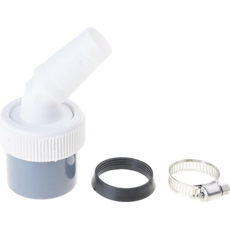Adaptador de desagüe de conexión rápida para lavadora, (1/5)