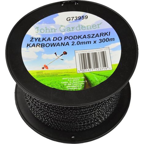 Welldraht-Trimmerfaden 2,0 mm x 300 m (8/12)