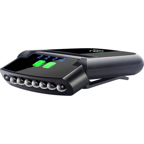 Casquette LED rechargeable avec lampe frontale, lumière ajustable et écran d'alimentation, imperméable pour l'hiver (1/5)