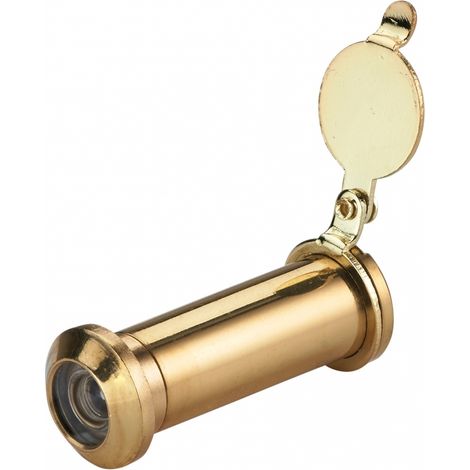 Spioncino ottico 160° in ottone lucido – THIRARD (1/2)