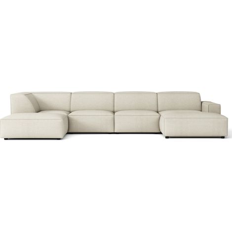 Selsey Sellmo - Wohnlandschaft , Chenille Creme, 366 cm (1/5)