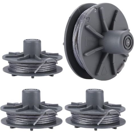 Bobine Fil pour Gardena 5307-20 Art 8846-8848 9805-9809 Pièces de Rechange Coupe Bordure (4 pièces) (1/5)