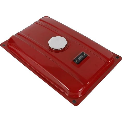 Depósito de combustible, compatibilidad universal, kit completo, rojo (1/5)