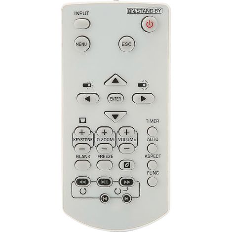 Télécommandes pour projecteurs Casio, modèles notamment XJV110, XJF10X, XJF20XN, XJF100W, XJF200WN et XJF210WN. (1/5)