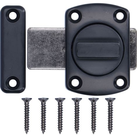 Serrure de Porte Rotative 180° Haute Durabilité et Stabilité Antivol Longue Durée de Vie