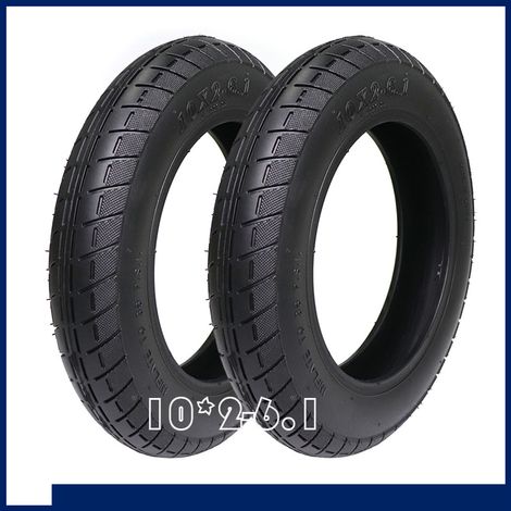 Pneus pour trottinette électrique 102-6.1, pneus de 10 pouces renforcés, spécifications améliorées 1SPro2M365 (1/5)