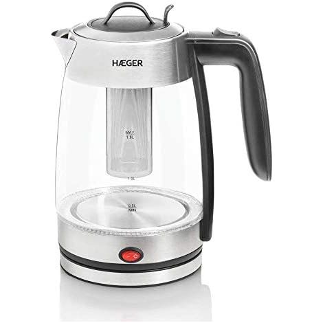 Haeger EK-22F.020A Bouilloire électrique 1.8L blanche (1/3)