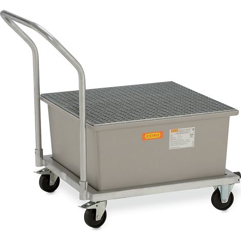 CEMO, Cuve de rétention mobile en polyester armé de fibre de (1/2)