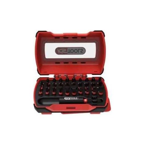 Set di inserti a impatto KS TOOLS 31 pezzi 1/4" x 25 mm con portainserti magnetico da 60 mm (1/5)