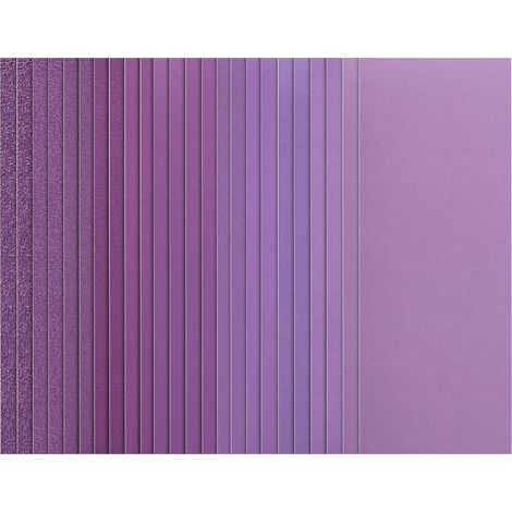 24 Pièces Papier de verre 80 à 2500 Grain Papier abrasif eau/sec 93x230mm Utilisé pour polir le métal,le bois,les(Violet) (1/5)