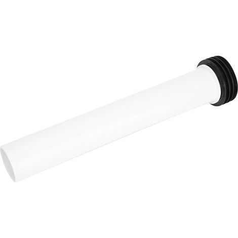 Réservoir d'eau de toilette dissimulé blanc, tuyau de chasse droit, accessoire de Tube de chasse allongé (1/5)