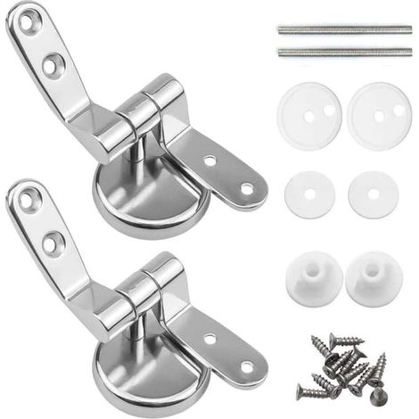WC-Sitzscharnierclips, 2er-Pack (1/5)