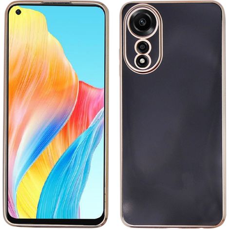 Funda para Oppo A78 4G, Glamour CamShield, negra (1/5)