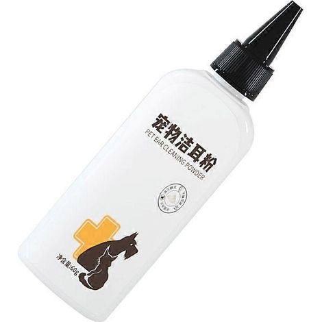 Poudre nettoyante pour oreilles de chien 60 g, poudre dépilatoire indolore pour les oreilles de chien