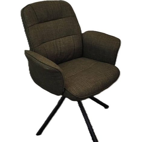 Set da scrivania in tessuto sisco kaki - Atmosphera créateur d'intérieur (1/4)