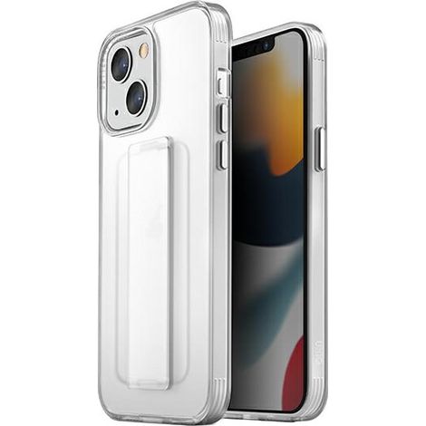 Uniq Heldro Schutzhülle für iPhone 13 mit Tragegurt, transparent (1/5)