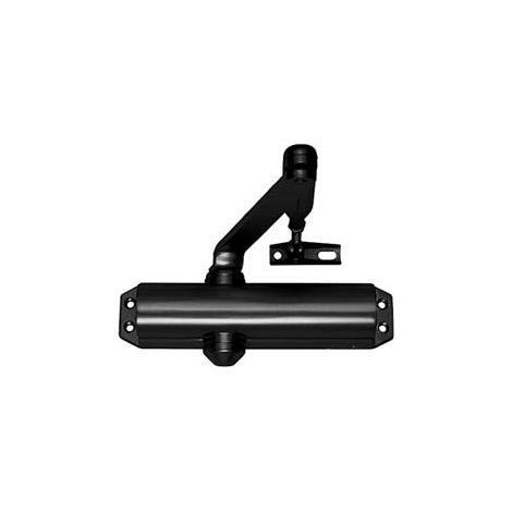 CHIUDIPORTA AEREI SERIE DC120  con arresto, nero mm.220x47x52h. (DC12019005)    ASSA ABLOY