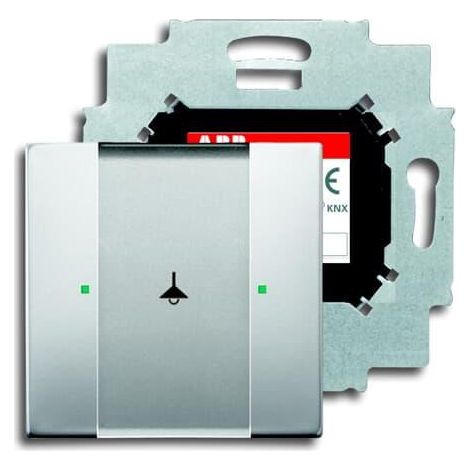 Poussoir 1 ToucheBcu Intégrée Acier Inox 2CKA006115A0211 ABB 587202