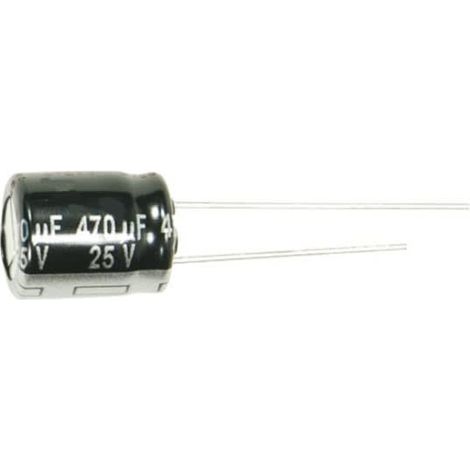 Condensatore 470µf 25v 105° 10x12mm per vari televisori