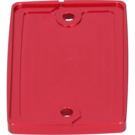 Bouchon de réservoir liquide de frein avant en alliage d'aluminium rouge pour Yamaha MT-07/09, FZ1, FZ8, XJ6 - Couvercle de maître-cylindre compatible, remplacement haute qualité (1/5)