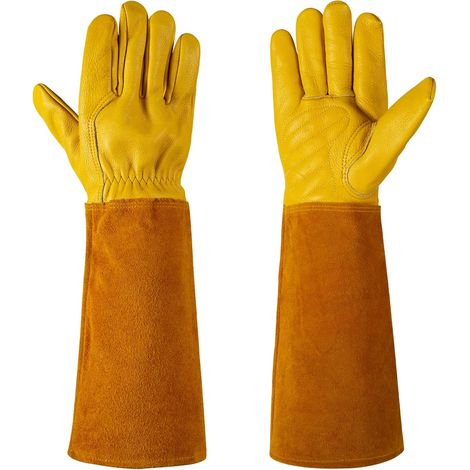 Filiyano-Gants de jardin pour femmes/hommes, résistants aux coupures et aux épines, pour la taille des rosiers (1/5)