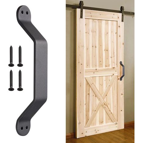 Getreidespeichergriff, robustes gusseisernes Zugtor für Schuppen, Garagenhütte