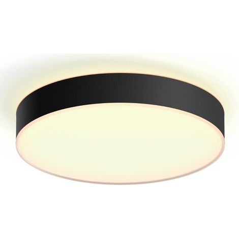 Philips Hue Bluetooth White Ambiance LED Deckenleuchte Enrave in Schwarz 33,5W 4300lm (1/5)
